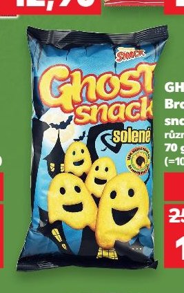 Ghost Snack Bramborový snack solené 70 g