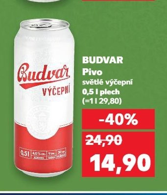 Budvar Pivo světlé výčepní