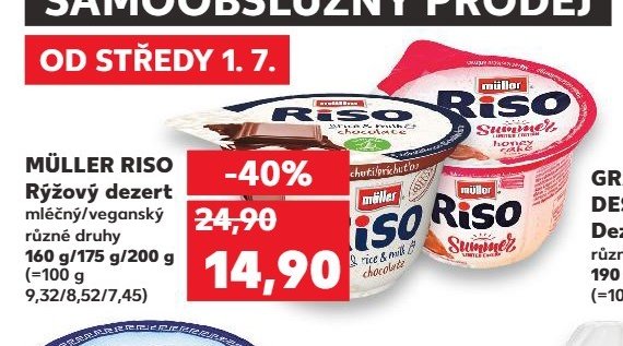 MÜLLER RISO Rýžový dezert