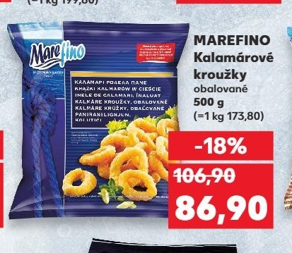Marefino Kalamárové kroužky obalované