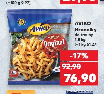 Aviko Hranolky do trouby