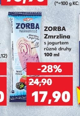 Zorba Zmrzlina s jogurtem