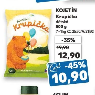 Kojetín Krupička dětská