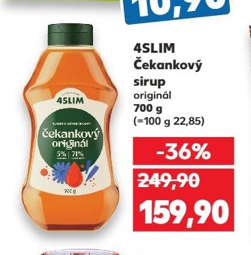 4Slim Čekankový sirup