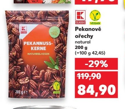 Classic Pekanové ořechy