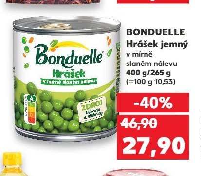 Bonduelle Hrášek jemný