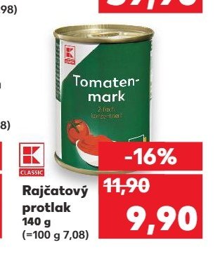 Classic Rajčatový protlak