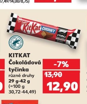 KITKAT Čokoládová tyčinka 29 g - 42 g