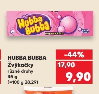 HUBBA BUBBA Žvýkačky 35 g