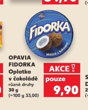 OPAVIA FIDORKA Oplatka 30 g