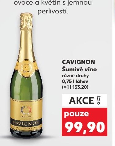 Cavignon Šumivé víno