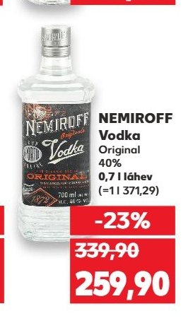 Nemiroff Vodka