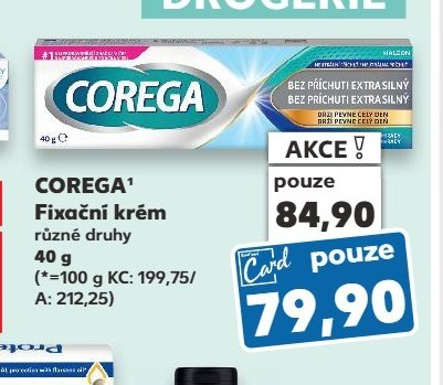 Corega Fixační krém