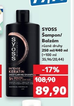 Syoss Šampon/Balzám