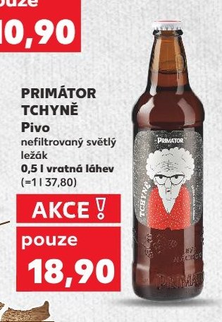 PRIMÁTOR TCHYNĚ Pivo