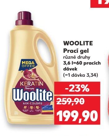 WOOLITE Prací gel