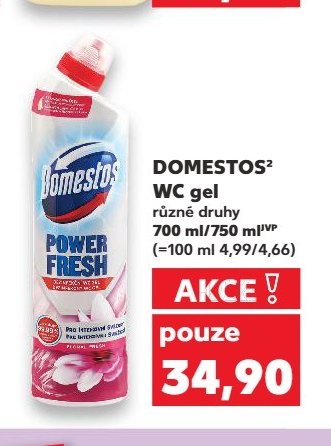 DOMESTOS WC gel