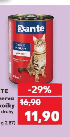 DANTE Konzerva pro kočky
