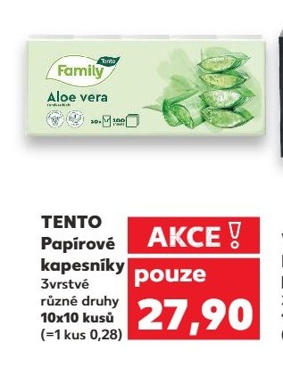 Tento Papírové kapesníky