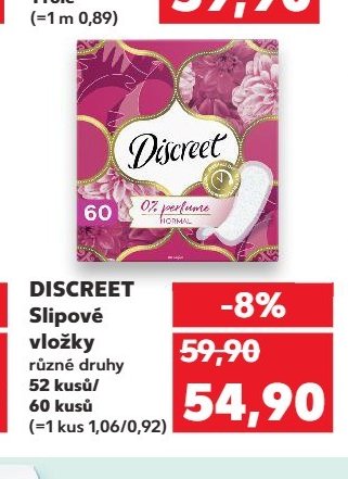 Discreet Slipové vložky
