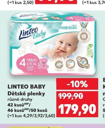 Linteo Baby Dětské plenky