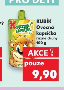 Kubík Ovocná kapsička
