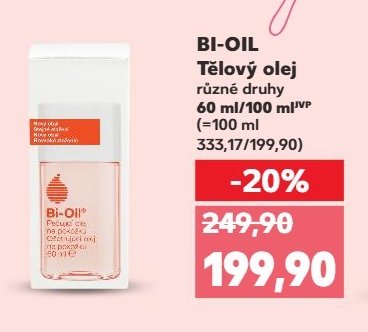 BI-OIL Tělový olej různé druhy 60 ml