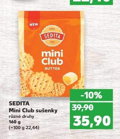 Sedita Mini Club sušenky