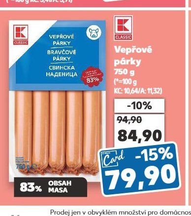 Vepřové párky