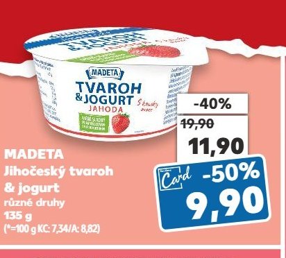 MADETA Jihočeský tvaroh & jogurt