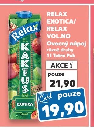 RELAX EXOTICA / RELAX VOL.NO Ovocný nápoj