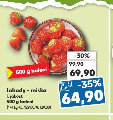 Jahody - miska