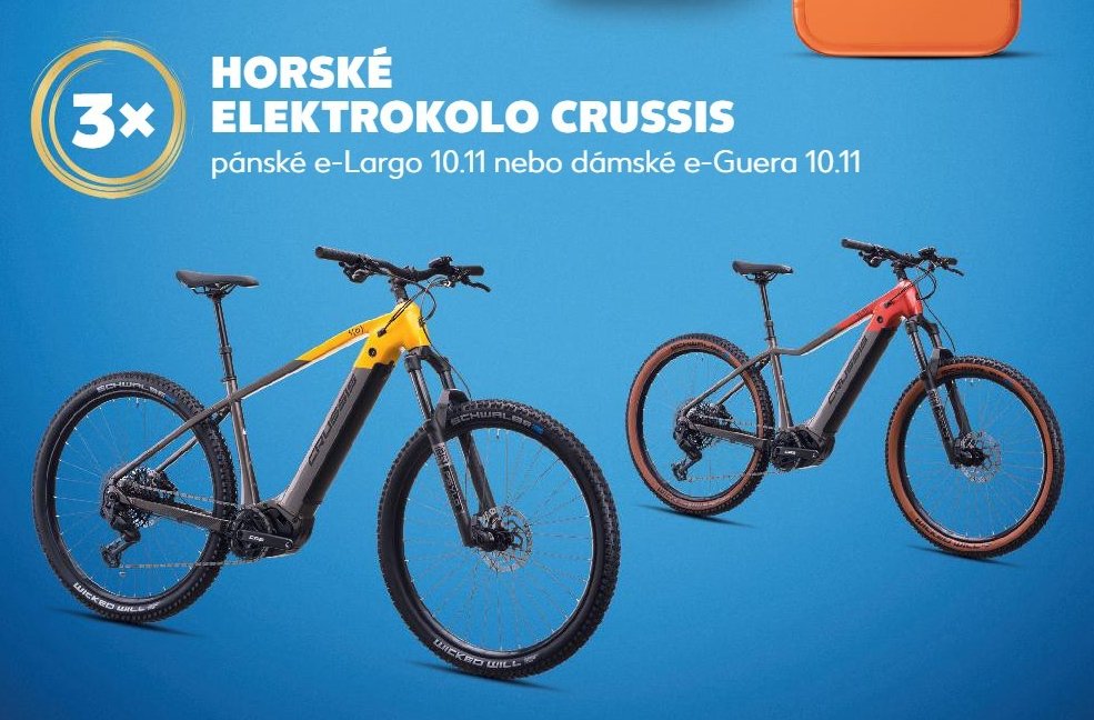 Horské elektrokolo Crussis (pánské e-Largo 10.11 nebo dámské e-Guera 10.11)