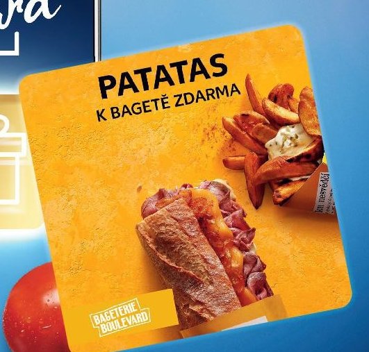 Patatas k bagetě zdarma