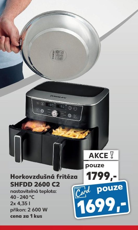 Horkovzdušná fritéza SHFDD 2600 C2