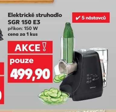 Elektrické struhadlo SGR 150 E3