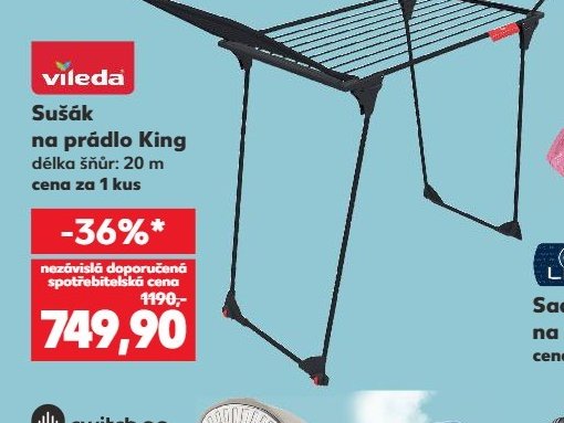 Vileda Sušák na prádlo King