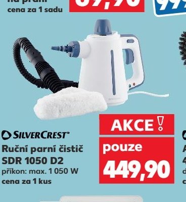 SilverCrest Ruční parní čistič SDR 1050 D2