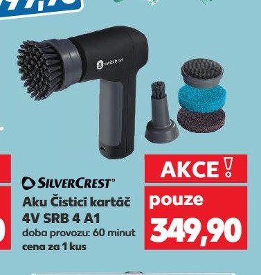 SilverCrest Aku čisticí kartáč 4V SRB 4 A1