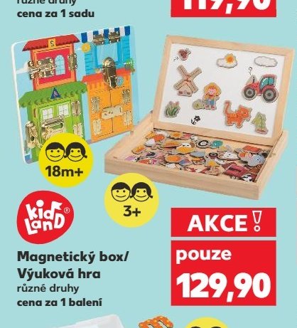 Magnetický box / Výuková hra
