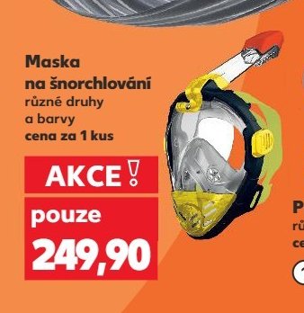 Maska na šnorchlování