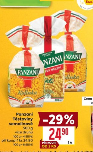 Panzani Těstoviny