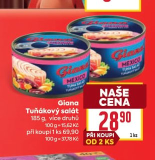 Giana Tuňákový salát