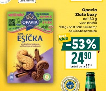 Opavia Zlaté boxy