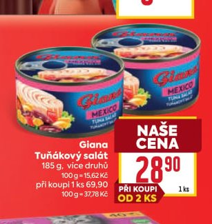 Giana Tuňákový salát