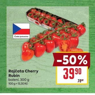 Rajčata Cherry Rubín