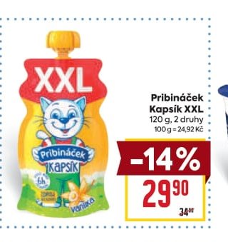 Pribináček Kapsík XXL