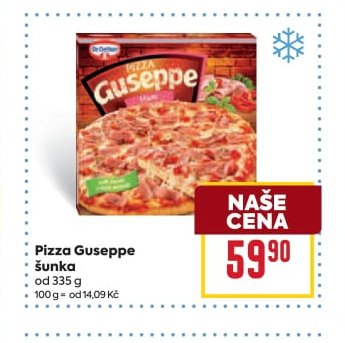 Pizza Guseppe šunka