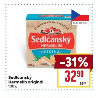 Sedlčanský Hermelín originál