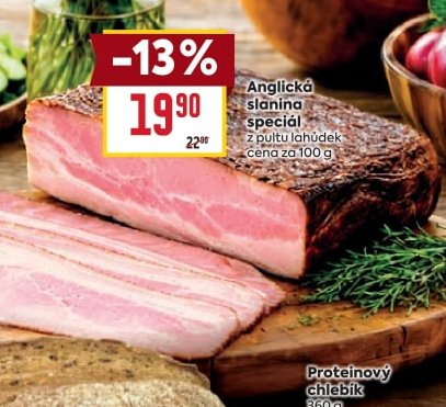 Anglická slanina speciál